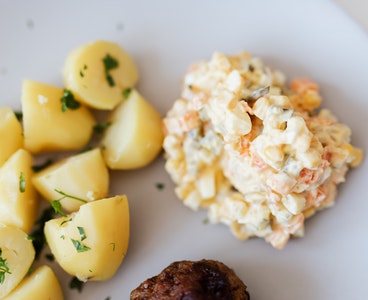 Mayonez souslu kartof resepti