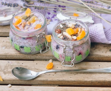 Banan Chia puding resepti